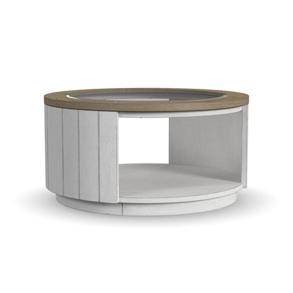 Round Coffee Table w/Casters